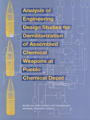 cover image of Analysis of Engineering Design Studies for Demilitarization of Assembled Chemical Weapons at Pueblo Chemical Depot